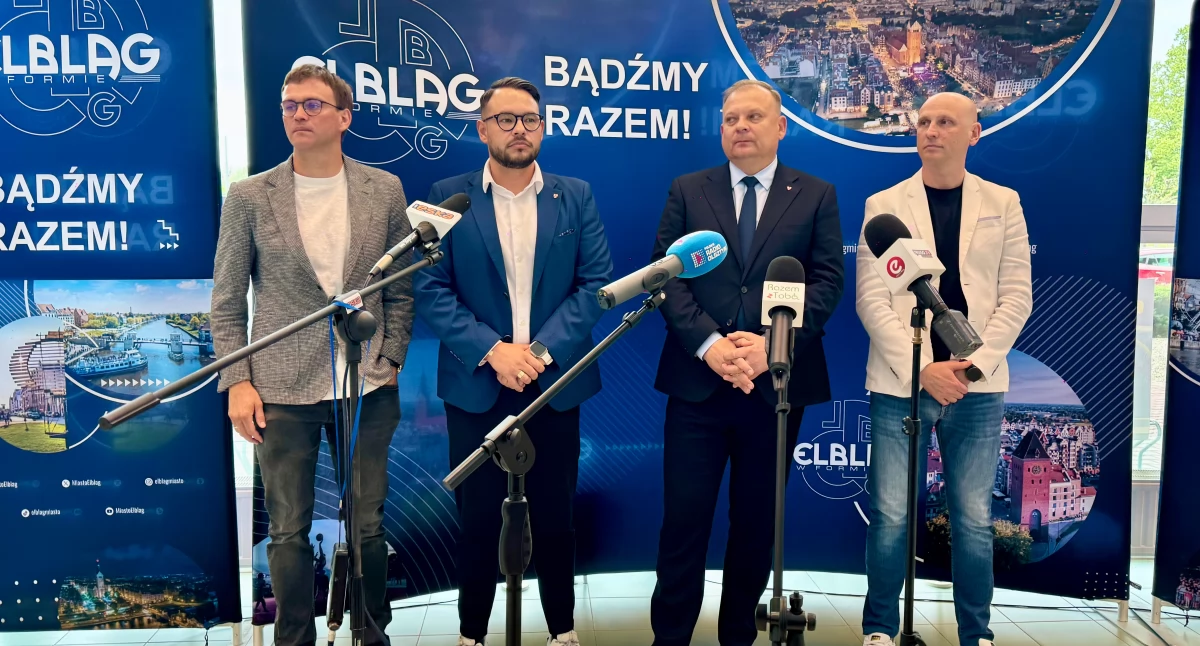 Zauważyliśmy pewną prawidłowość, jeśli chodzi o sport w Elblągu. Im więcej w niego inwestujemy, tym więcej dzieci się szkoli, ale także promujemy skutecznie miasto — podkreślił Michał Missan, prezydent Elbląga (fot. EG)
