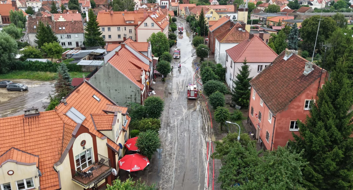  Tolkmicko po ulewie (fot. Krzysztof PL)