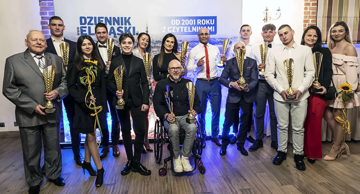 Bal Sportowca zorganizowany przez Dziennik Elbląski w 2022 roku