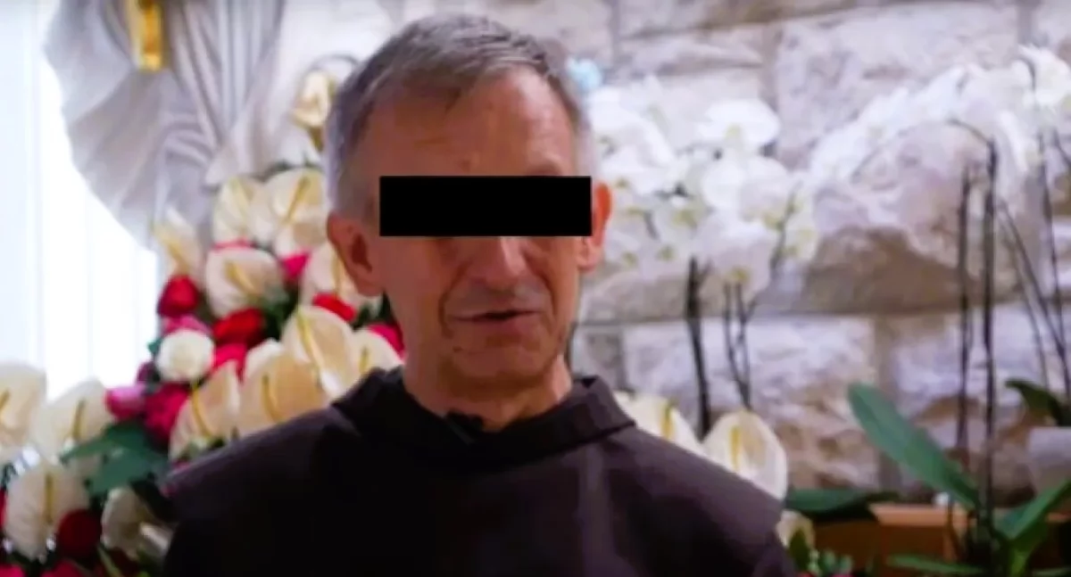Franciszkanin o. Polikarp N. został skazany na 8 lat więzienia. Wyrok jest nieprawomocny (fot. YouTube/SalveTV)