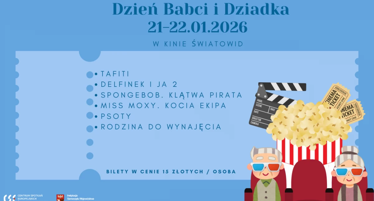 Kultura, Dzień Babci Dziadka Kinie Światowid - zdjęcie, fotografia