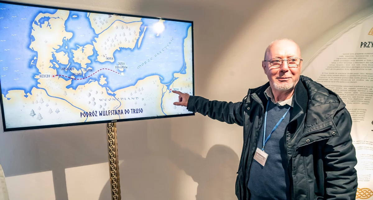 Marek Jagodziński — archeolog i absolwent Uniwersytetu Warszawskiego, do Elbląga przeniósł się w 1980 roku, a w 1981 zobaczył bursztyn, od którego wszystko się zaczęło... (fot. Ryszard Biel)