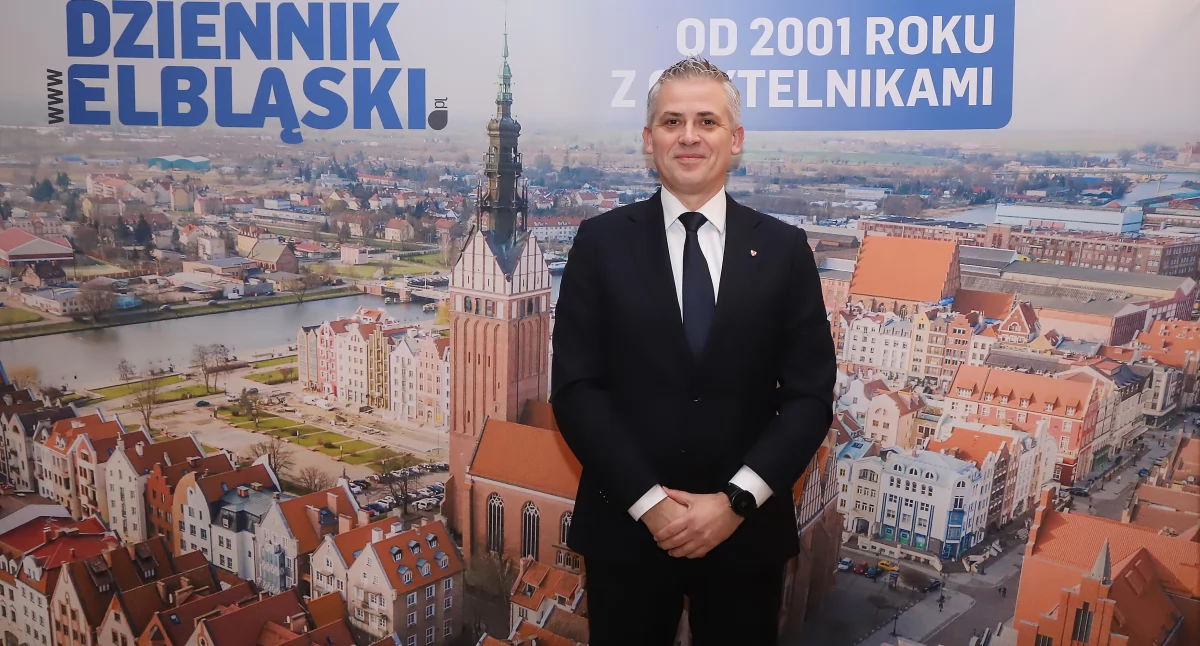 Arkadiusz Kolpert, dyrektor Departamentu Sportu i Rekreacji w Urzędzie Miejskim w Elblągu (fot. Zbigniew Woźniak)