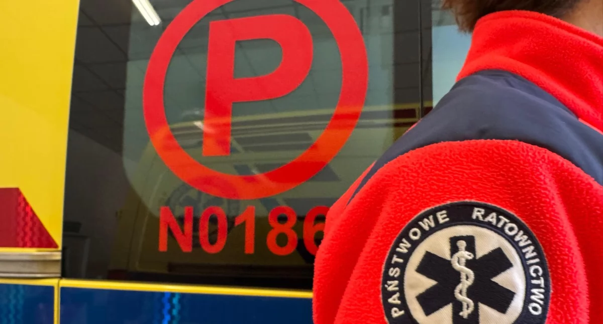 Agresywny pacjent zaatakował ratownika w karetce (fot. EG)