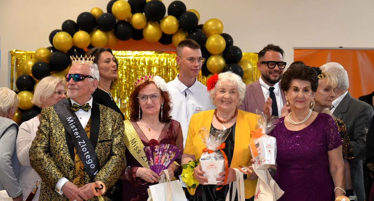 Tytuł Miss Złotego Wieku zdobyła Hanna Miałdun, Misterem Złotego Wieku został Edward Kugler (fot. Paula Banasik)
