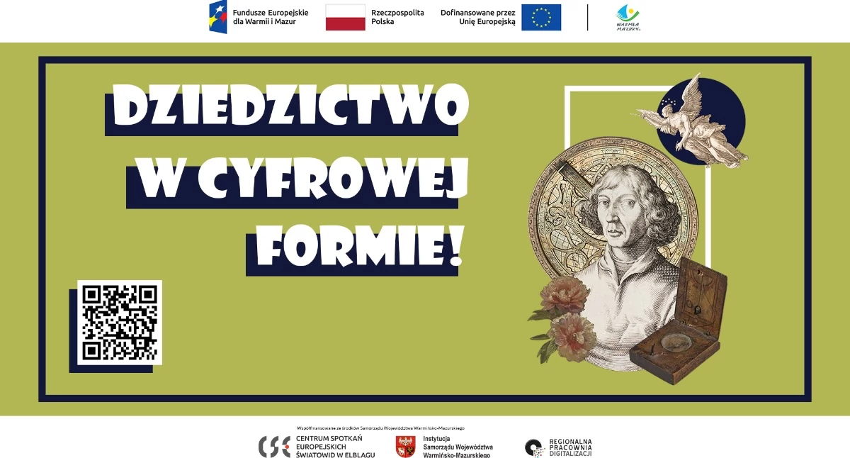 Materiały promocyjne, Coraz więcej zabytków regionu trafia cyfrowego archiwum - zdjęcie, fotografia
