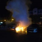 Pożar samochodu przy Bałuckiego mł. kpt. Łukasz Janecki