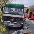 Śmiertelny wypadek w Stegnie KP PSP NGD
