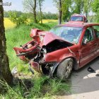 Zderzenie dwóch pojazdów - Lubnowo