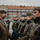 Patenty podoficerskie dla żołnierzy Obrony Terytorialnej fotograf Dowództwa Wojsk...