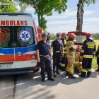 Zderzenie dwóch pojazdów - Lubnowo