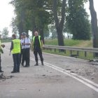 Wypadek na drodze Elbląg-Malbork Michał Skroboszewski