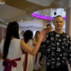 Próba generalna poloneza przed studniówką Zespołu Szkół Ekonomicznych i...