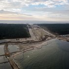 Przekop Mierzei Wiślanej, listopad 2020 Materiały prasowe NDI/BESIX