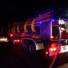 Pożar dachu w Żurawcu OSP Krzewsk
