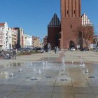 Fontanna posadzkowa na placu katedlarnym już działa Aleksandra Szymańska