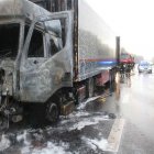 Spalony TIR na Brelince Michał Skroboszewski