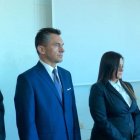 Uroczyste otwarcie budynku Sądów Okręgowego i Rejonowego przy ul. Płk. Dąbka w Elblągu...