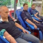 100 litrów krwi na 100-lecie policji nadesłane