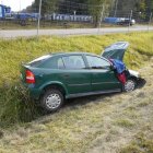 Opel wpadł do rowu  KP PSP w Braniewie
