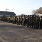 Zbiórka stanu osobowego 16. Pułk Logistyczny Karolina Król