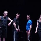 Próba do spektaklu Kaczmarski - 4 pory niepokoju Aleksandra Szymańska
