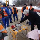 Gorący pisiłek dla budowniczych drogi 503 Sylwester M. Jarkiewicz