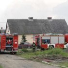 Pożar stolarni w Kazimierzowie Ryszard Biel