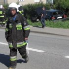 Groźnie wyglądające zderzenie w Jegłowniku Arkadiusz Kolpert