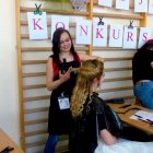 Wojewódzki Konkurs Fryzjerski w ZSIŚiU w Elblągu Aleksandra Szymańska