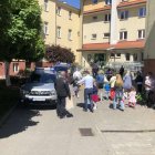"Zły koronawirus" Straż Miejska Straż Miejska w Elblągu