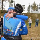 Policjant rowerzysta KMP Elbląg