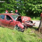 Zderzenie dwóch pojazdów - Lubnowo