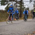 Policjant rowerzysta KMP Elbląg