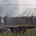 Pożar stolarni w Kazimierzowie Ryszard Biel