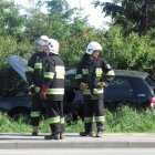 Groźnie wyglądające zderzenie w Jegłowniku Arkadiusz Kolpert