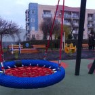 Otwarcie placu zabaw na osiedlu Nad Jarem Aleksandra Szymańska