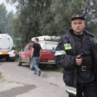 Pożar stolarni w Kazimierzowie Ryszard Biel