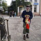 Happening "Piekarczyk" pod Bramą Targową Aleksandra Szymańska