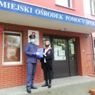 Służba więzienna szyje maseczki ZK Kwidzyn