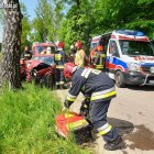 Zderzenie dwóch pojazdów - Lubnowo