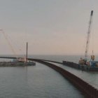 Przekop Mierzei Wiślanej, styczeń 2021 materiały prasowe NDI/BESIX