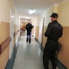 Pożar przy ul. Winnej Straż Miejska w Elblągu
