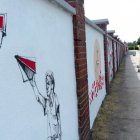 Mural niepodległościowy na ul. Grochowskiej Aleksandra Szymańska