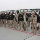 Powrót żołnierzy z Afganistanu do kraju st. chor. Sławomir Tessar