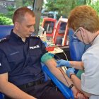 100 litrów krwi na 100-lecie policji nadesłane