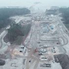 Przekop Mierzei Wiślanej, styczeń 2021 materiały prasowe NDI/BESIX