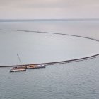 Grudzień na budowie kanału żeglugowego Materiały prasowe NDI/BESIX
