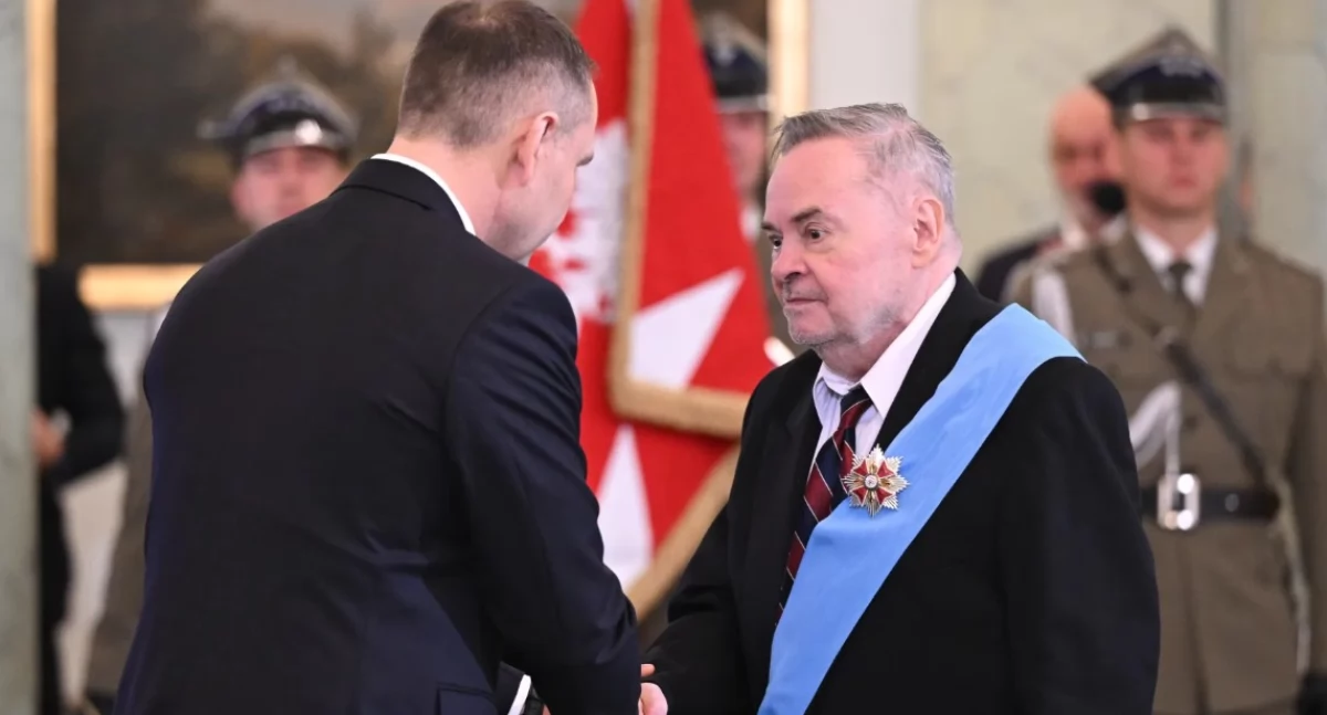 Waldemar Łysiak i Andrzej Poczobut odznaczeni przez prezydenta Orderem Orła Białego