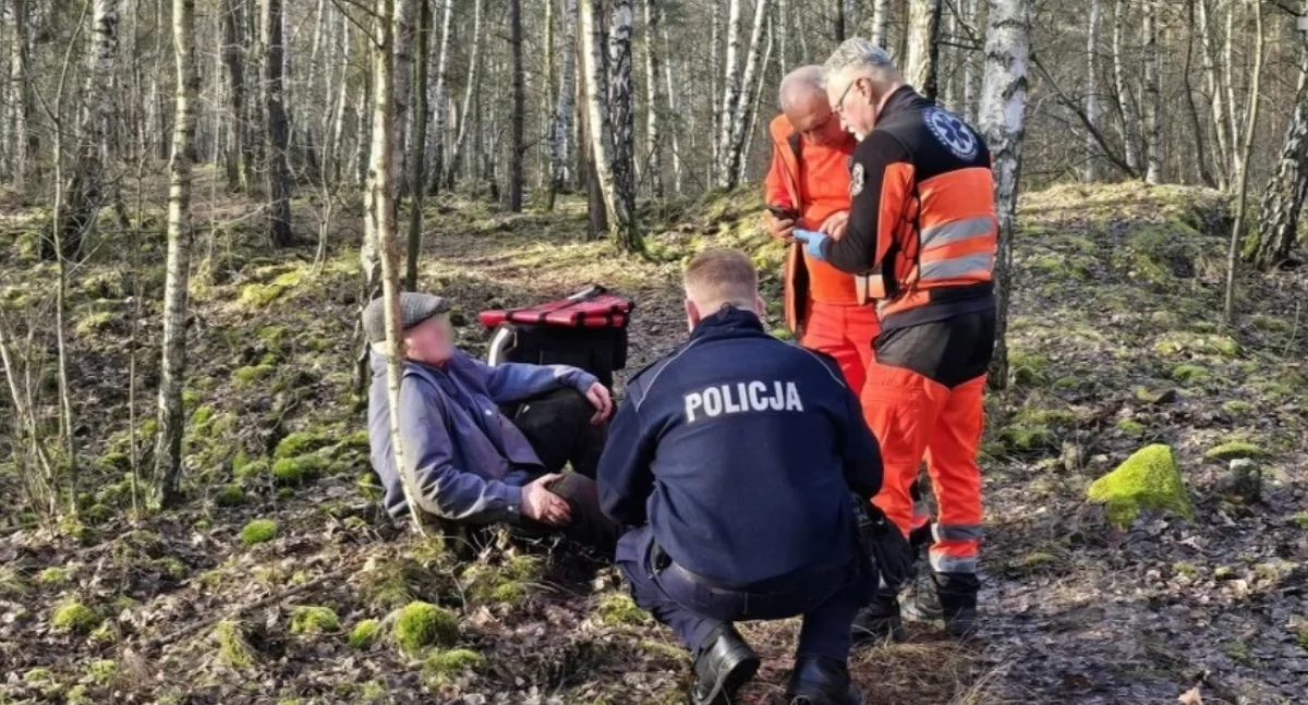 Sam w lesie przez 20 godzin. 85-latek uratowany dzięki czujności biegaczki